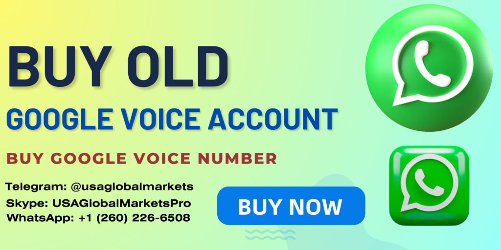 Buy Google Voice Accounts