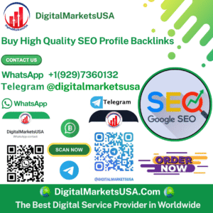 Buy High Quality SEO Profile Backlinks