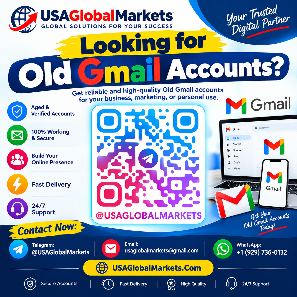 Buy Aged Gmail Accounts