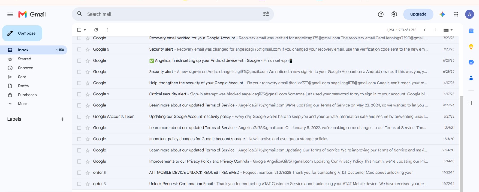 Buy Gmail Accounts
