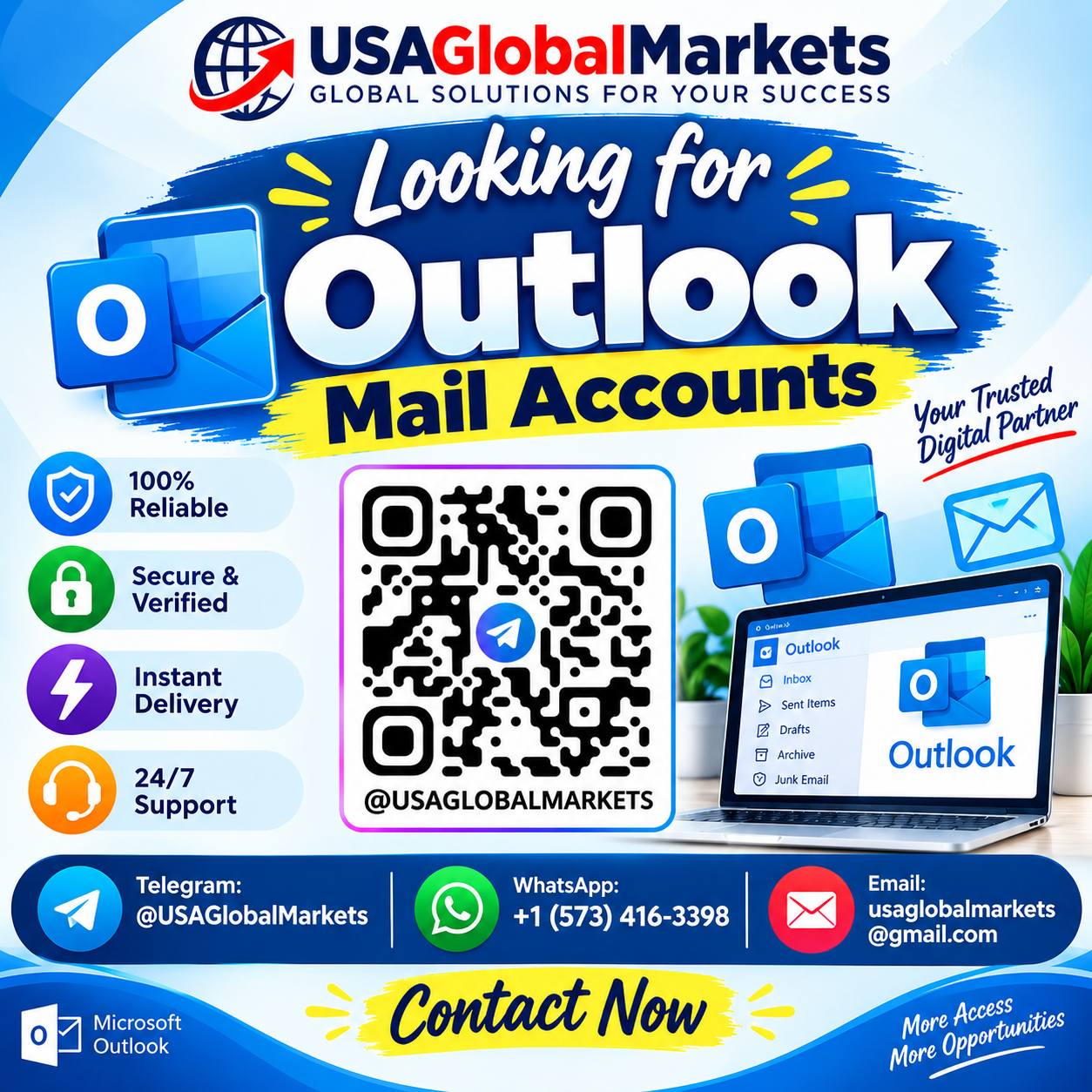 Buy Outlook Email Accounts